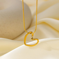 Cadena con corazón