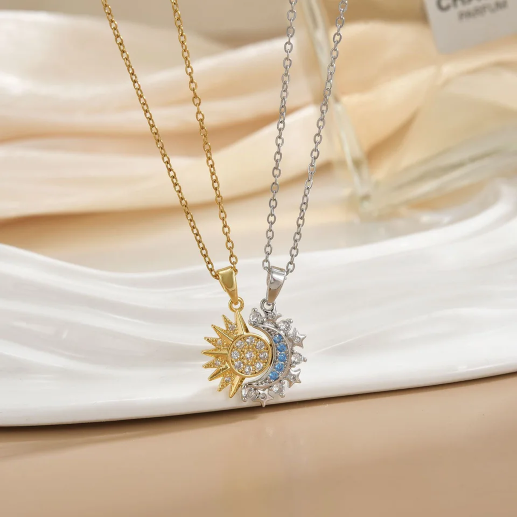 Cadena Dúo de Sol y Luna  LPT/DOR