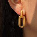 Aretes Óvalo Luxe