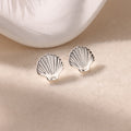 Aretes Concha Marina Lisa
