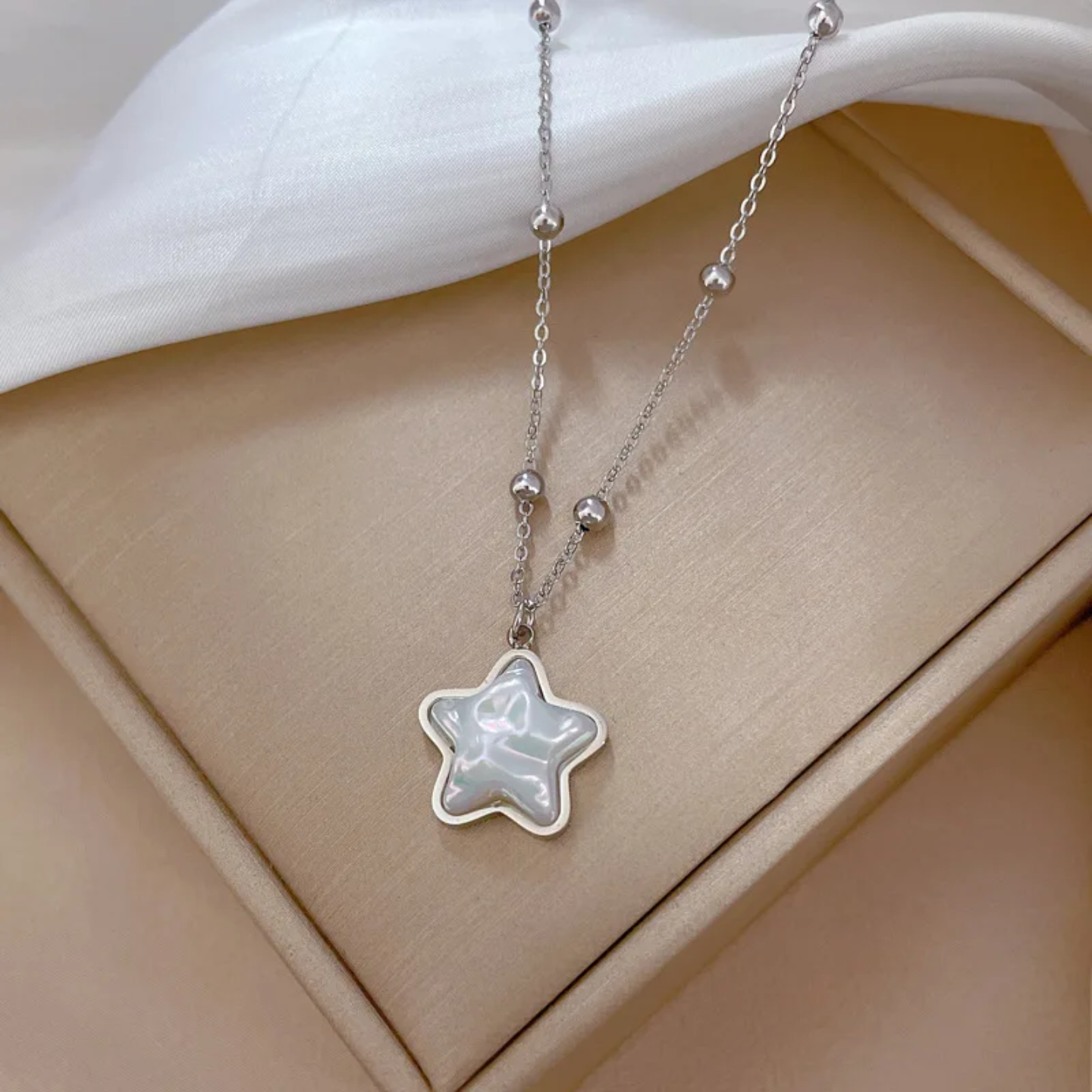 Cadena de Estrella Plateada