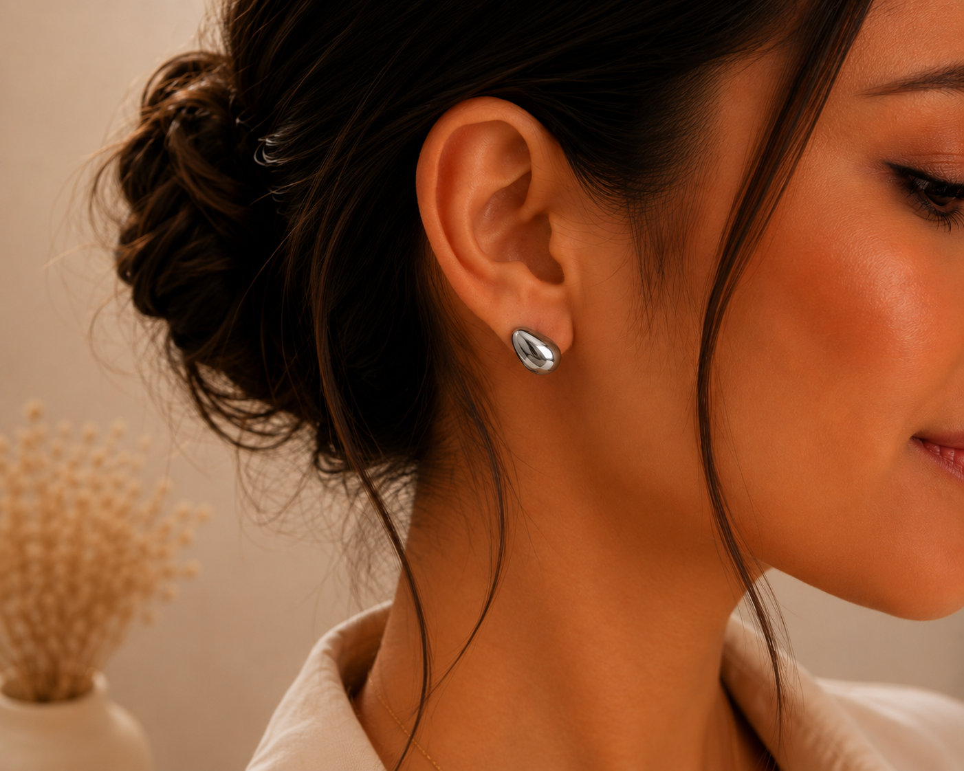 Aretes Gota Mini Stud