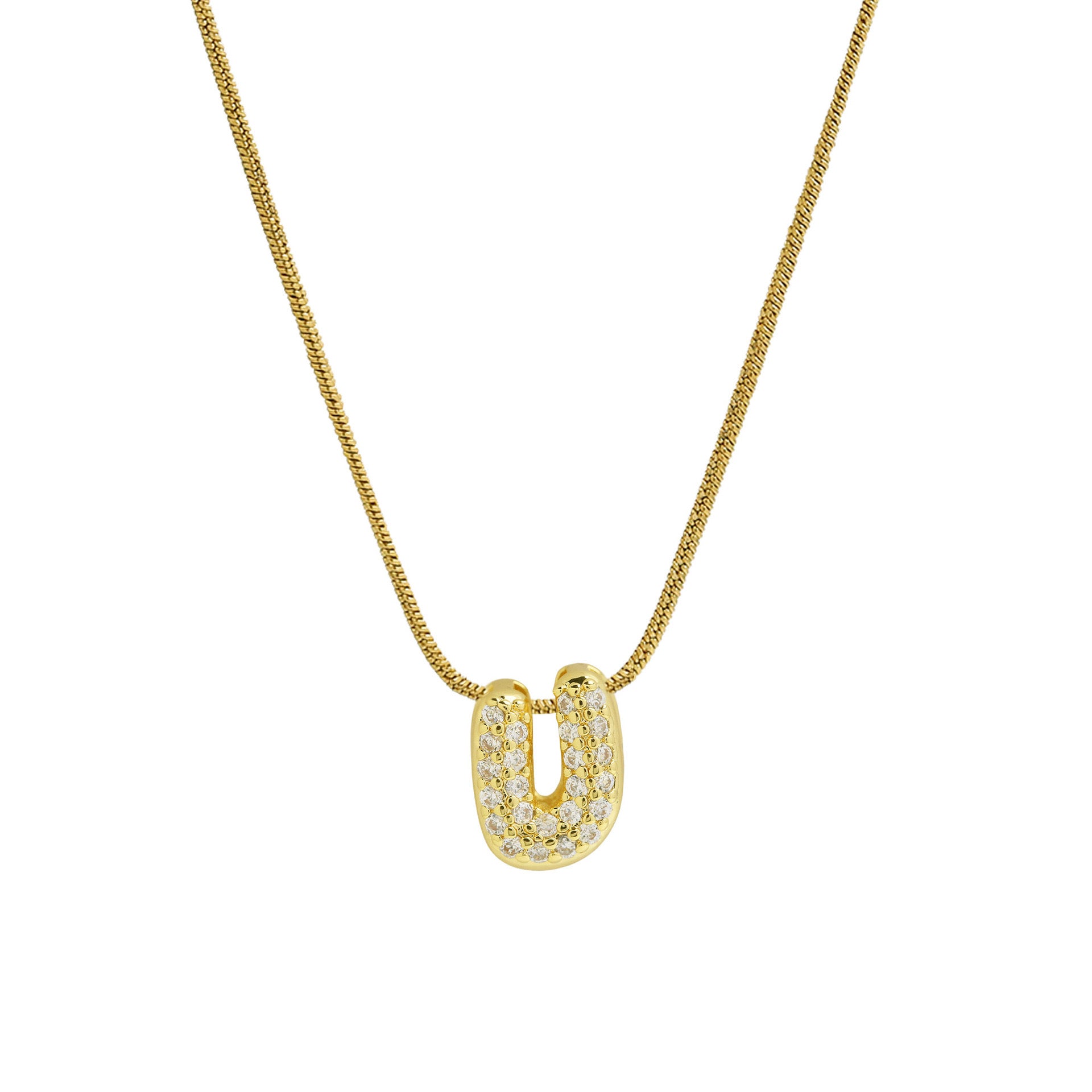 Cadena con letra U