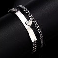 Pulsera Doble de Corazón