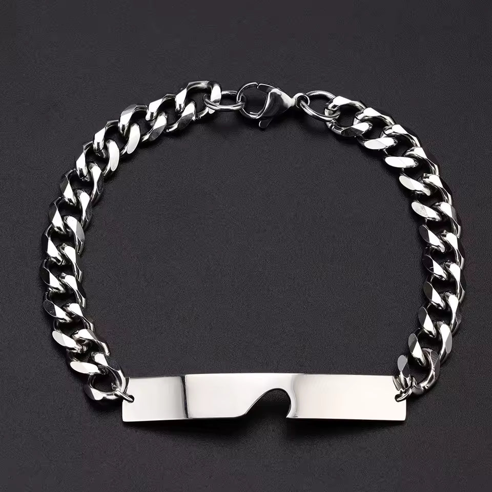 Pulsera Doble de Corazón