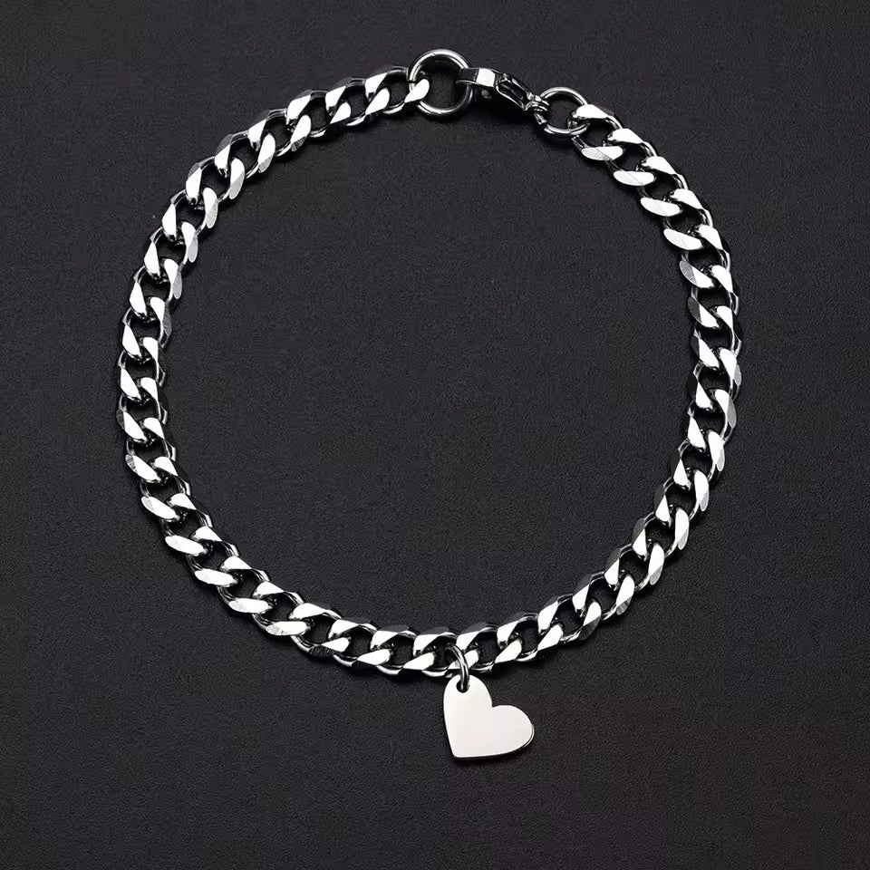 Pulsera Doble de Corazón