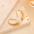 Aretes Gancho Gota Grande