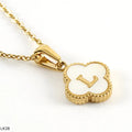 Cadena Trébol con Inicial L