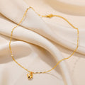 Cadena con Corazón Pequeño Dorado