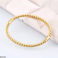 Pulsera Bolas Lisas Dorada