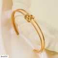 Brazalete Doble Nudo Marinero Dorado