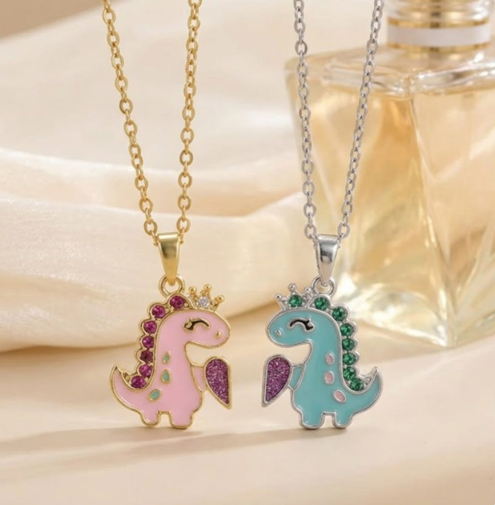Cadena Dúo Dinosauros