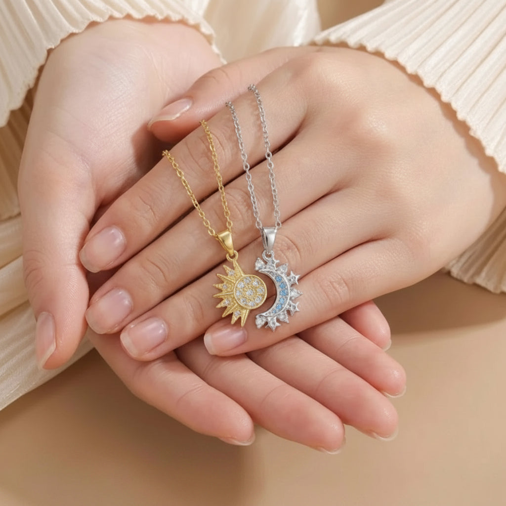 Cadena Dúo de Sol y Luna  LPT/DOR